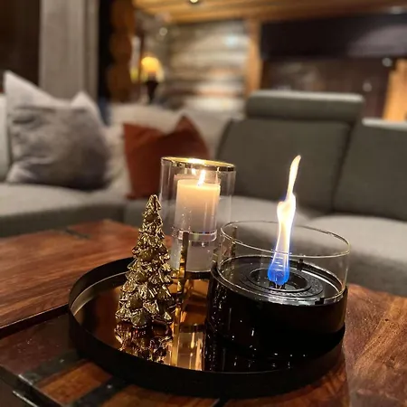 With The View Of Northen Light *