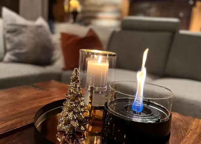 With The View Of Northen Light *