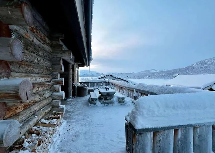 With The View Of Northen Light * Kilpisjärvi