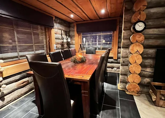 With The View Of Northen Light Kilpisjärvi