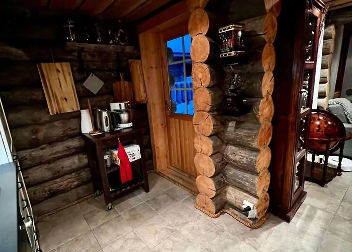 With The View Of Northen Light