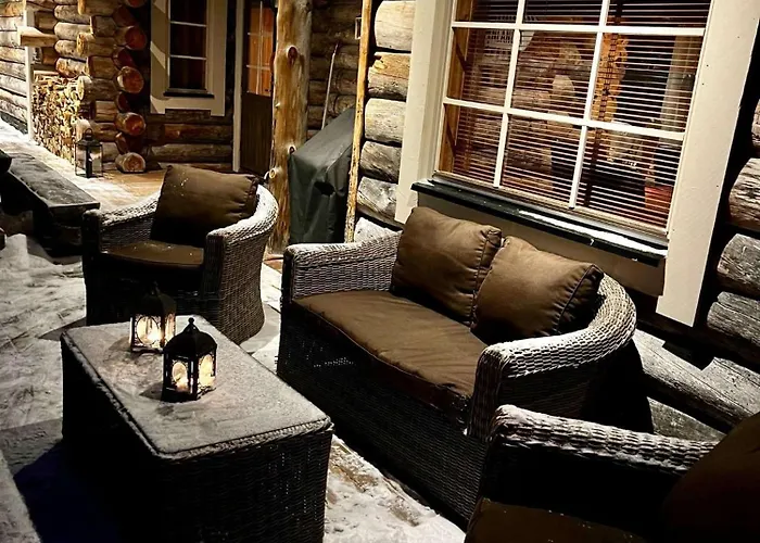 別荘 With The View Of Northen Light キルピスヤルヴィ