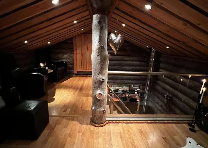 With The View Of Northen Light