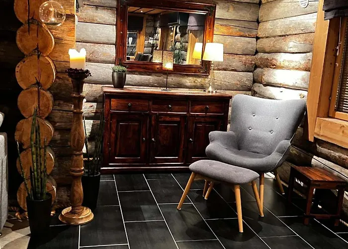 With The View Of Northen Light 別荘