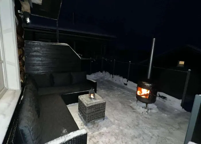 Semesterbostad With The View Of Northen Light