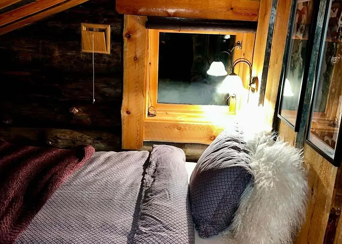 With The View Of Northen Light 別荘